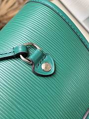 Fortok Louis Vuitton Neverfull MM Bag Green Epi Leather M11930 31x28x14cm - 5