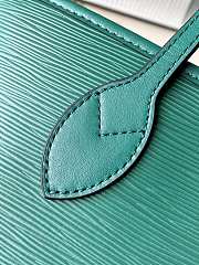 Fortok Louis Vuitton Neverfull MM Bag Green Epi Leather M11930 31x28x14cm - 3