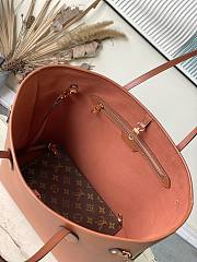Fortok Louis Vuitton Neverfull MM Bag Brown Epi Leather M11930 31x28x14cm - 2