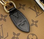 Fortok Louis Vuitton Speedy Trunk 20 Bag Brown & Black M13146 20.5x13.5x11cm - 3
