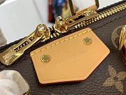 Fortok Louis Vuitton Speedy Trunk 20 Bag Brown & Beige M13146 20.5x13.5x11cm - 6