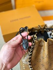 Fortok Louis Vuitton Noé Trunk PM Bag Brown Monogram Reverse M13324 23x27x8cm  - 5