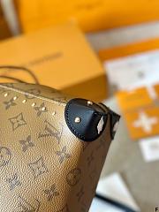 Fortok Louis Vuitton Noé Trunk PM Bag Brown Monogram Reverse M13324 23x27x8cm  - 2