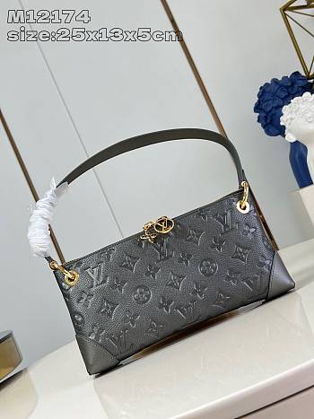 Fortok Louis Vuitton Pochette Sèvres Bag Black M12174 25x13x5cm