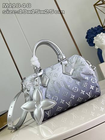 Fortok Louis Vuitton Speedy Bandoulière 25 Monogram Nylon M11848 19x15x25cm 