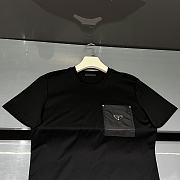 Fortok Prada Re-Nylon And Jersey T-Shirt Black / White - 5