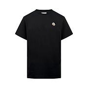 Fortok Moncler Black Logo Badge T-Shirt - 1