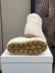 Fortok Prada Shearling Booties White - 3