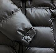 Fortok Prada Nylon Triangle Down Jacket Black - 5