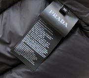 Fortok Prada Nylon Triangle Down Jacket Black - 4