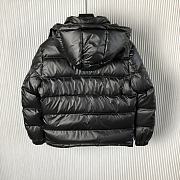 Fortok Prada Nylon Triangle Down Jacket Black - 3