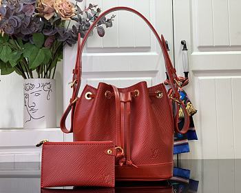 Fortok Louis Vuitton Noé BB Bag Red M24675 20x15x20cm