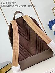 Fortok Louis Vuitton Takeoff Backpack Moka Brown M11625 43x14x30cm - 4