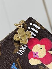 Fortok Louis Vuitton Lisa Wallet Brown & Yellow M12224 11.5x1.5x9cm - 3