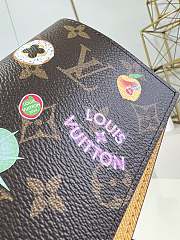 Fortok Louis Vuitton Passport Holder Brown & Yellow M12221 10x14x2.5cm - 6