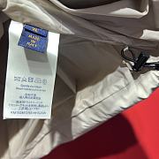 Fortok Louis Vuitton Embossed Logo Padded Down Vest White - 6