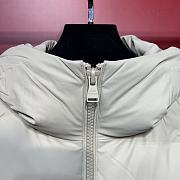 Fortok Louis Vuitton Embossed Logo Padded Down Vest White - 2
