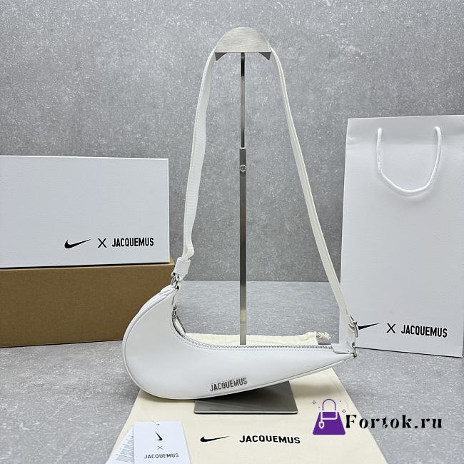 Fortok Jacquemus x Nike Swoosh Bag White 30x8.5cm - 1