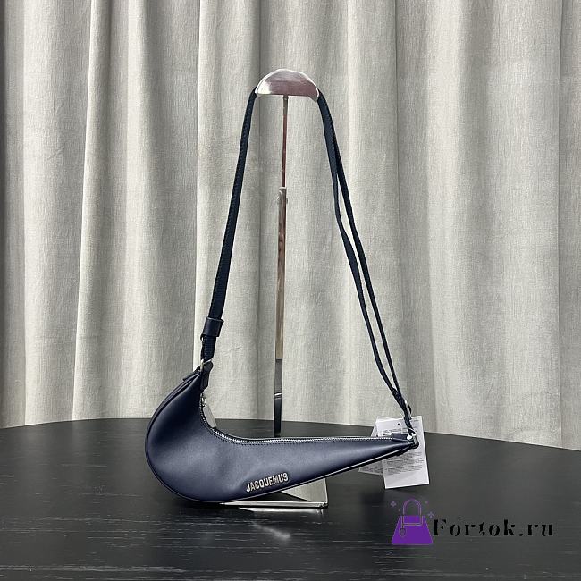 Fortok Jacquemus x Nike Swoosh Bag Navy Blue 30x8.5cm - 1