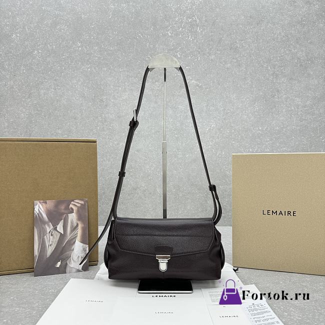 Fortok Lemaire Small Brown Gear Bag 30x10x16cm - 1
