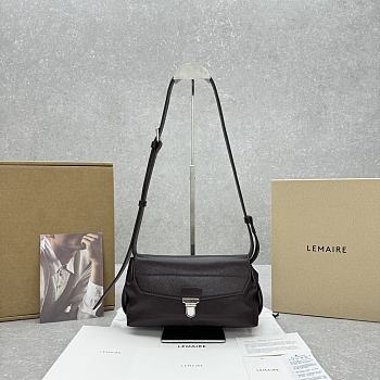 Fortok Lemaire Small Brown Gear Bag 30x10x16cm