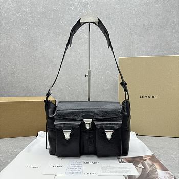 Fortok Lemaire Medium Black Gear Bag 30x16x21cm