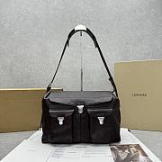 Fortok Lemaire Medium Brown Gear Bag 30x16x21cm - 1