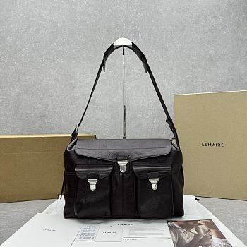 Fortok Lemaire Medium Brown Gear Bag 30x16x21cm