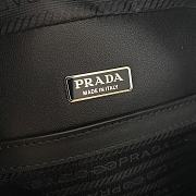 Fortok Prada Brique Saffiano Leather Bag Black 2VZ106 14x20x5cm - 2