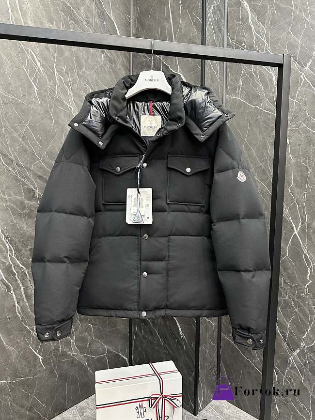 Fortok Moncler Fornas Down Jacket Black - 1