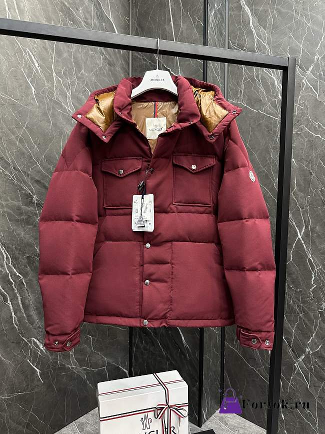 Fortok Moncler Fornas Down Jacket Red - 1