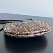Fortok Bottega Veneta Python Skin Leather Sardine Top-Handle Bag 20x12x2.5cm - 6