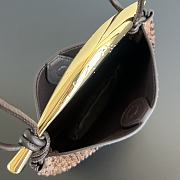 Fortok Bottega Veneta Python Skin Leather Sardine Top-Handle Bag 20x12x2.5cm - 5