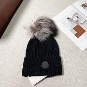 Fortok Moncler Wool Beanie With Pom Pom - 2