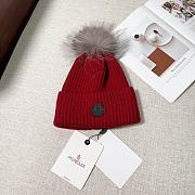 Fortok Moncler Wool Beanie With Pom Pom - 3