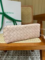 Fortok Bottega Veneta Light Pink Small Andiamo Bag 25x22x10cm - 3