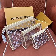 Fortok Louis Vuitton Trio Poche Toilette Recycled Polyester M11390  - 6