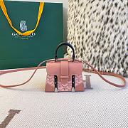 Fortok Goyard Saigon Structure Nano Bag Pink 14.5cm - 1