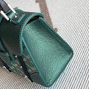 Fortok Goyard Saigon Structure Nano Bag Green 14.5cm - 2