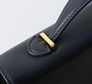 Fortok Dior Miss Caro Top Handle Clutch Black Oblique Jacquard 24x12x4cm - 4