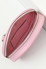 Fortok Hermes Swift Calfskin Waist Bag Pink 19x13x4cm - 3