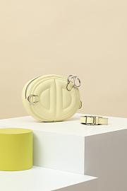 Fortok Hermes Swift Calfskin Waist Bag Yellow 19x13x4cm - 6