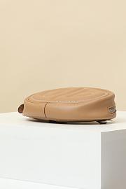 Fortok Hermes Swift Calfskin Waist Bag Brown 19x13x4cm - 6