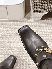 Fortok Dolce & Gabbana Biker Boots Black Leather  - 6