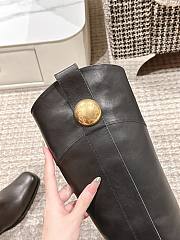Fortok Dolce & Gabbana Biker Boots Black Leather  - 4
