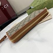 Fortok Gucci GG Emblem Wallet Beige & Brown 821803 19x10x2.5cm - 5