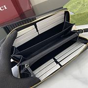 Fortok Gucci GG Emblem Wallet Beige & Black 821803 19x10x2.5cm - 3