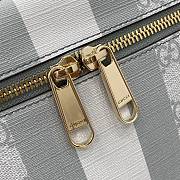Fortok Gucci Porter Medium Travel Bag Blue 811489 25x17.5x15cm - 6