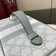 Fortok Gucci Porter Medium Travel Bag Blue 811489 25x17.5x15cm - 3