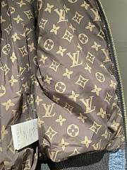 Fortok Louis Vuitton Denim Print Down Jacket - 2